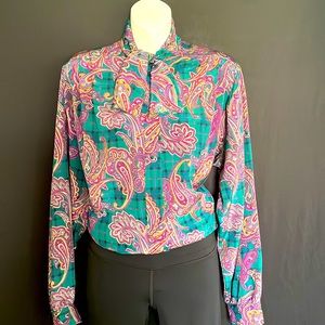 Vintage Alfred Dunner button down shirt